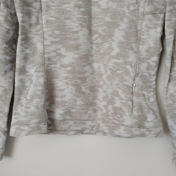 Lululemon Its Rulu Run Long Sleeve Shirt Data Rush Jacquard Size 6 - Picture 9 of 16